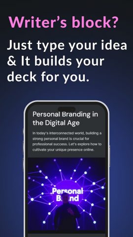 AI Presentation Maker & Slides для Android — скриншот 5
