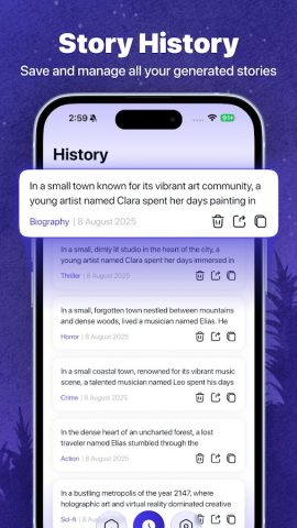 AI Story Generator — Story AI для Android — скриншот 5
