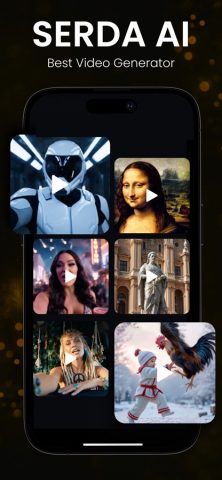 AI Video Generator Serda для iOS — скриншот 1