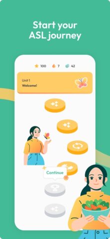 ASL Bloom — Sign Language для iOS — скриншот 2