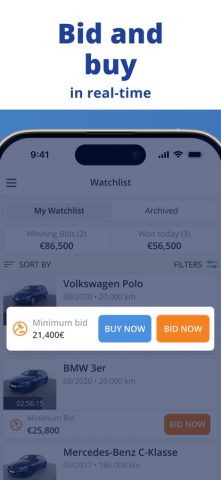 AUTO1.com: B2B авто аукционы — скриншот 5