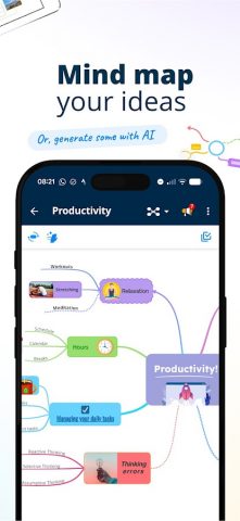 AYOA — Mind Mapping для Android — скриншот 3