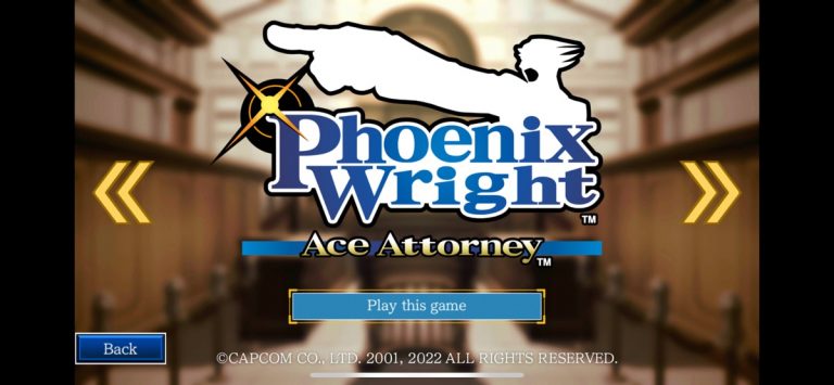 Ace Attorney Trilogy для iOS — скриншот 1