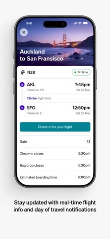 Air NZ для iOS — скриншот 2