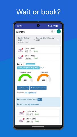 AirHint: Predict Flight Price для Android — скриншот 2