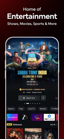 Airtel Xstream Play: 25+ OTTs для Android — скриншот 2