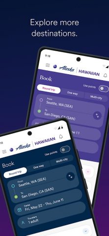 Alaska Hawaiian для Android — скриншот 3