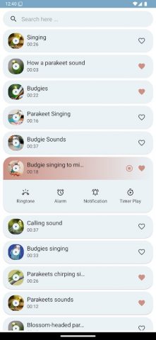 Appp.io — Попугай Звуки для Android — скриншот 4