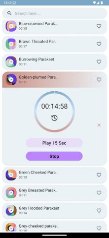 Appp.io — Попугай Звуки для Android — скриншот 5