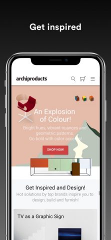 Archiproducts для iOS — скриншот 1