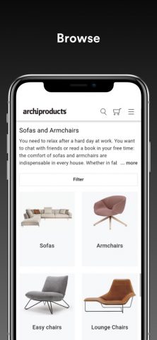 Archiproducts для iOS — скриншот 2