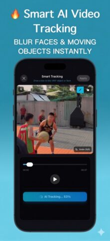 Auto Blur Faces: Photo & Video для iOS — скриншот 1