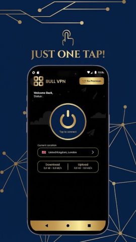 BULL VPN — Secure Fast Proxy для Android — скриншот 2