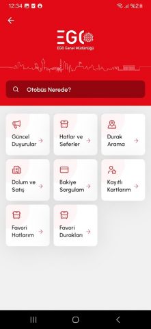 Başkent Mobil для Android — скриншот 2