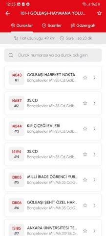 Başkent Mobil для Android — скриншот 4