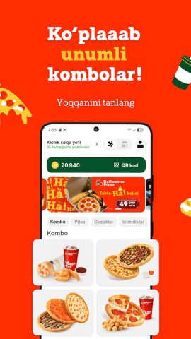 Bellissimo Pizza для Android — скриншот 4