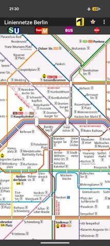 Берлин метро карта офлайн 2026 — скриншот 1