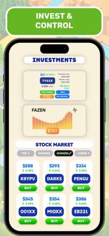 Бизнес симулятор и империя для iOS — скриншот 4