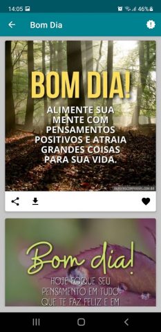 Bom Dia, Boa Tarde, Boa Noite для Android — скриншот 2