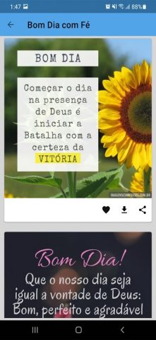 Bom Dia, Boa Tarde e Boa Noite для Android — скриншот 1