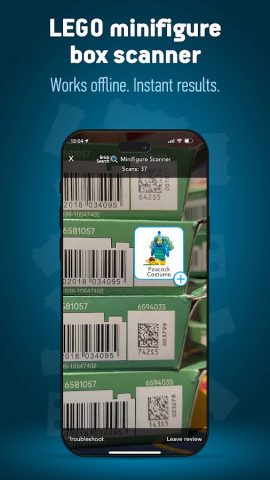 Brick Search: LEGO Scanner для Android — скриншот 3