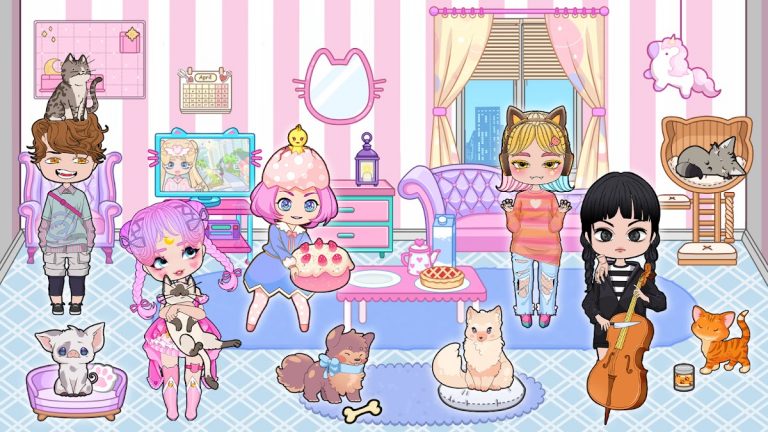 Чиби Мейкер: Одевалки Кукол для Android — скриншот 2