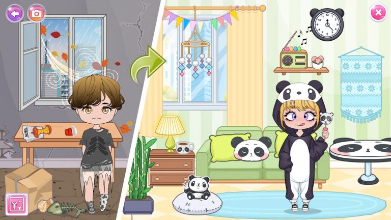 Чиби Мейкер: Одевалки Кукол для Android — скриншот 5