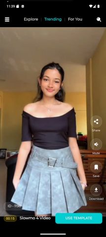 Cap Template — CapCut Template для Android — скриншот 1