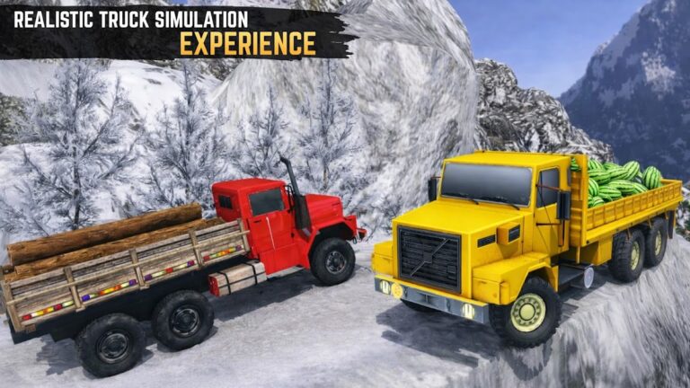 Cargo Truck Driving Simulator для Android — скриншот 5