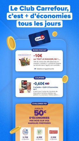 Carrefour & sa carte Club — скриншот 3