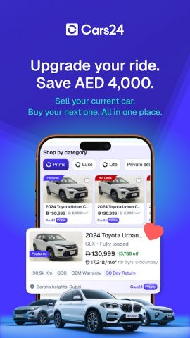 Cars24 UAE: Used cars для Android — скриншот 2