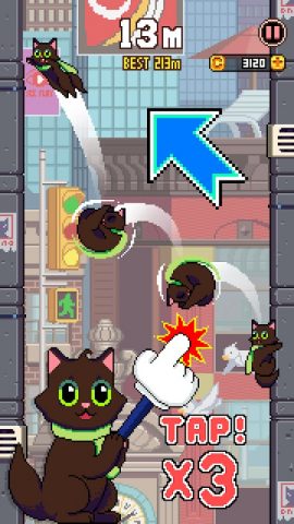 Cat Jump для Android — скриншот 2