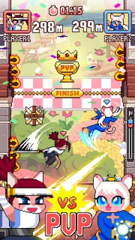 Cat Jump для Android — скриншот 4