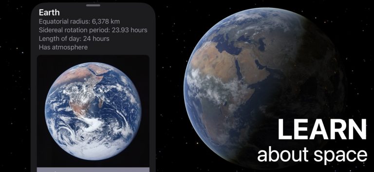 Celestia для iOS — скриншот 1