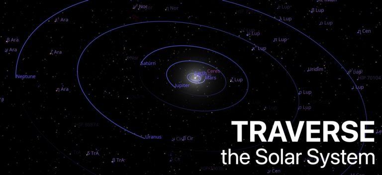 Celestia для iOS — скриншот 2