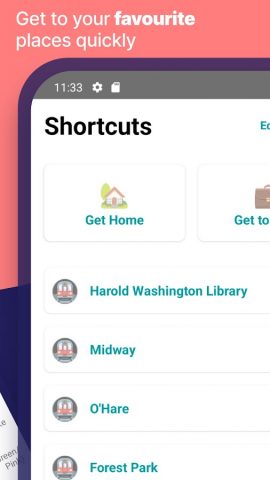 Chicago L Metro Map для Android — скриншот 5