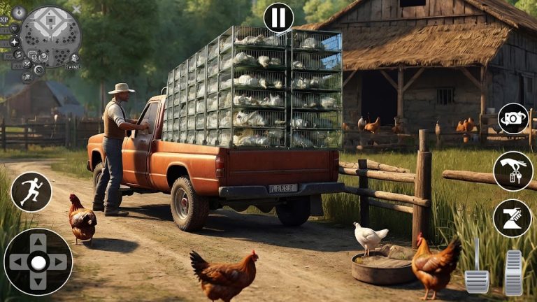 Chicken Farming Egg Farm Game — скриншот 4