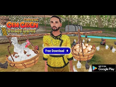 Обложка трейлера Chicken Farming Egg Farm Game