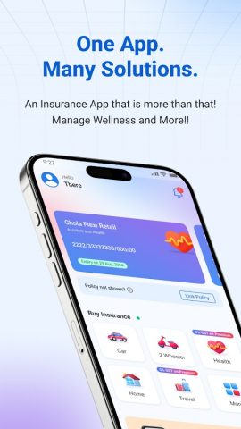 Chola MS Insurance App для Android — скриншот 1