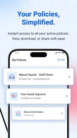 Chola MS Insurance App для Android — скриншот 2