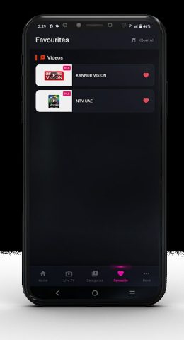 Cloud tv app для Android — скриншот 3