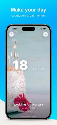 Countdown Day · Widget & Timer для iOS — скриншот 2