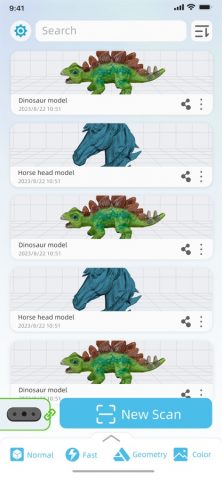 Creality Scan для iOS — скриншот 1