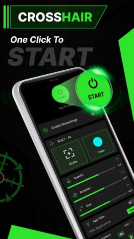 Crosshair Pro — Custom Scope для Android — скриншот 3