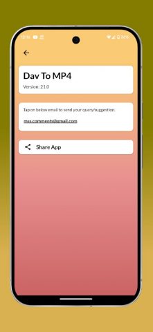 Dav To MP4 -CCTV DVR Converter для Android — скриншот 4