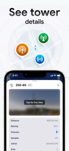 Детектор сигнала сети для iOS — скриншот 3