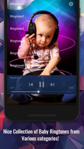 Детские рингтоны для Android — скриншот 2
