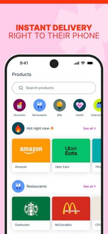Ding Top-up для Android — скриншот 3