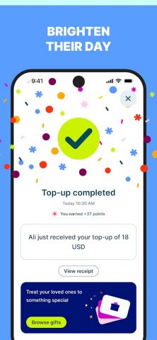 Ding Top-up для Android — скриншот 5