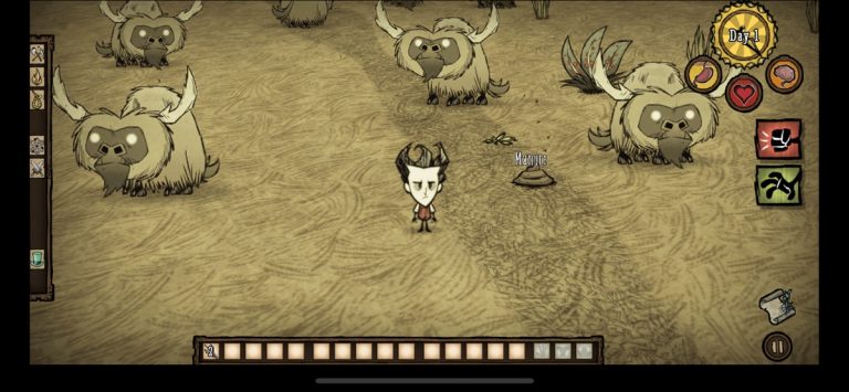 Don’t Starve: Pocket Edition — скриншот 1